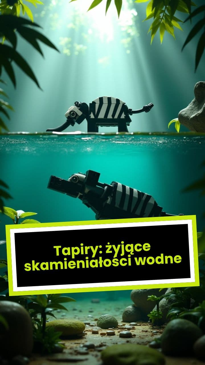 Tapiry: żyjące skamieniałości wodne