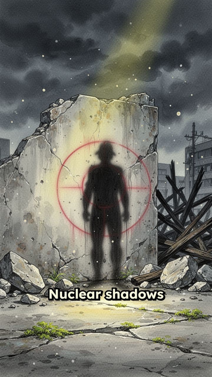 Hiroshima’s Shadows Frozen in Stone