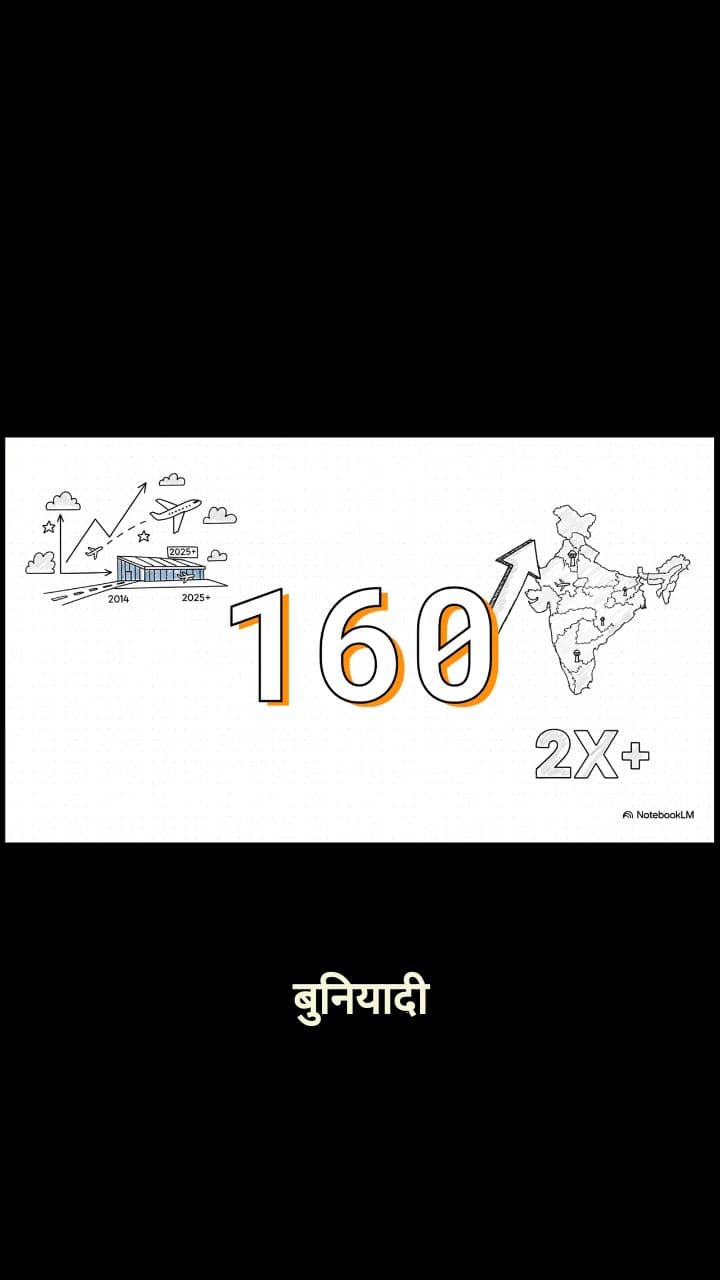 भारत में इंफ्रास्ट्रक्चर की क्रांति: एयरपोर्ट्स