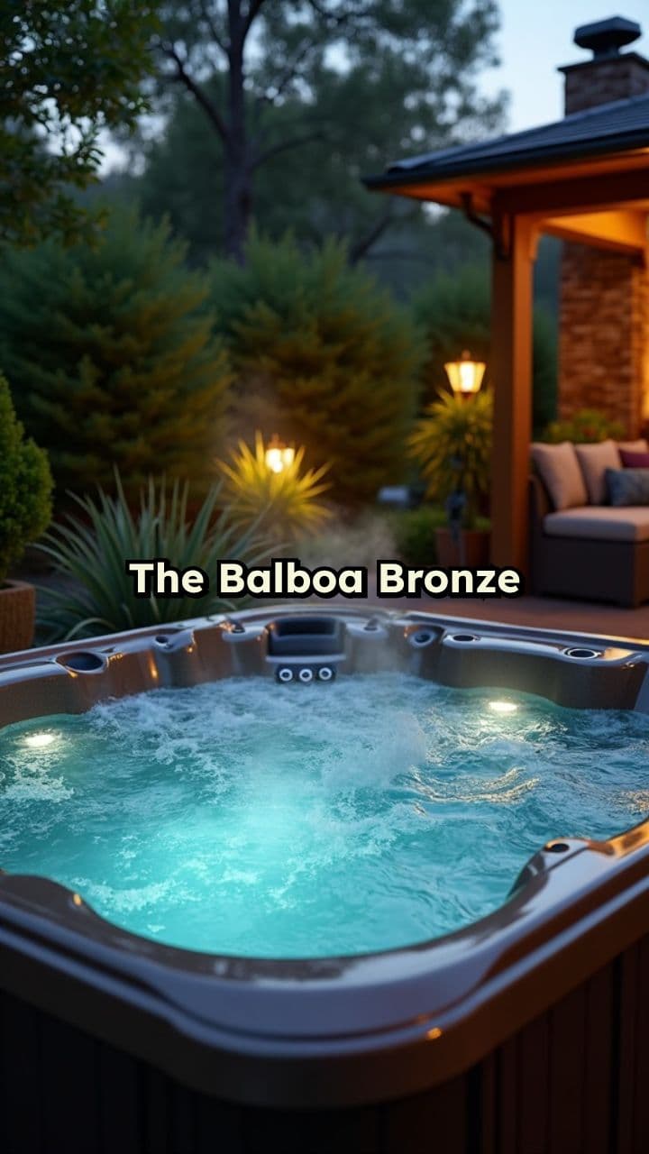 Balboa Bronze Hot Tub: Your Backyard Sanctuary