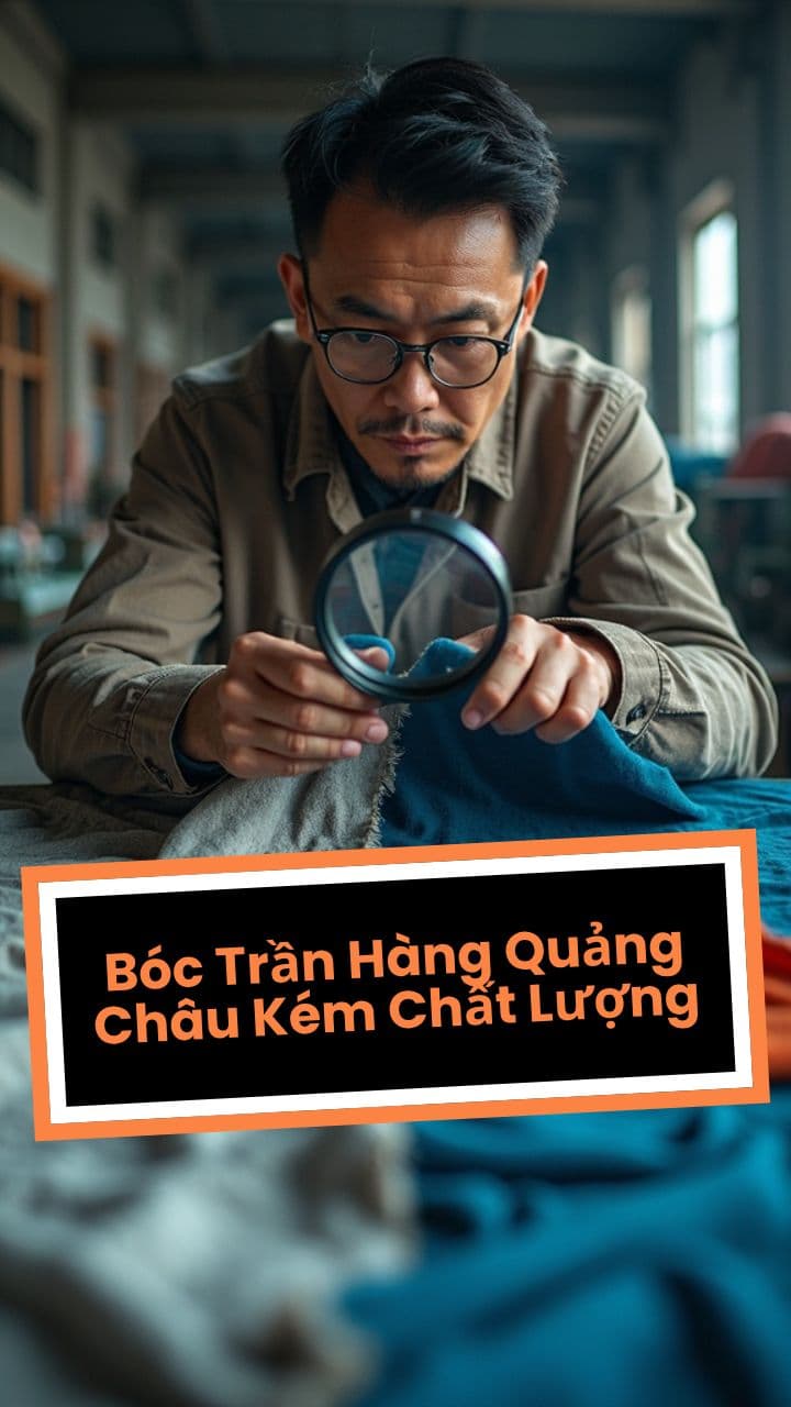 Bóc Trần Hàng Quảng Châu Kém Chất Lượng