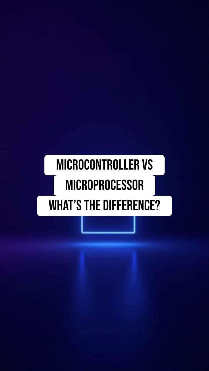 Microcontroller vs Microprocessor: The Difference