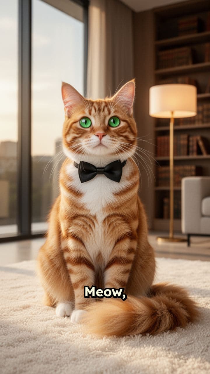 The Classy Cat's Message