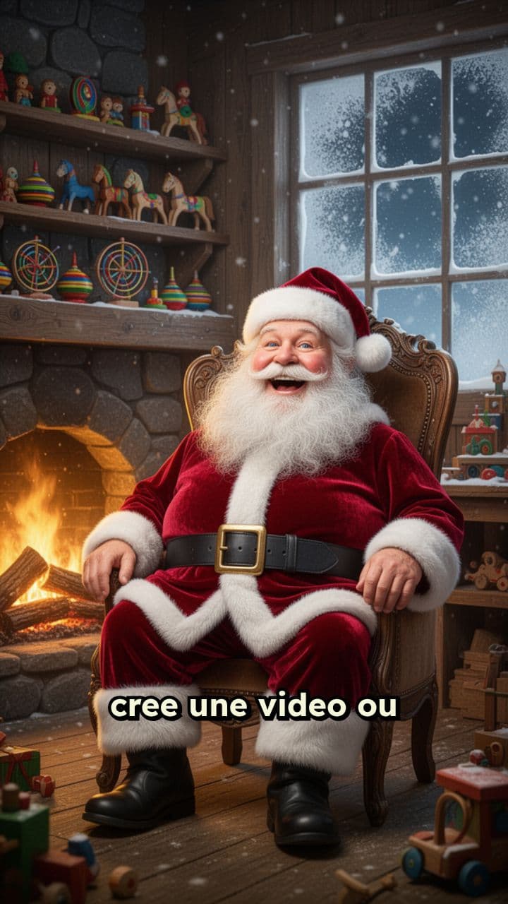 Message du Père Noël pour Romy