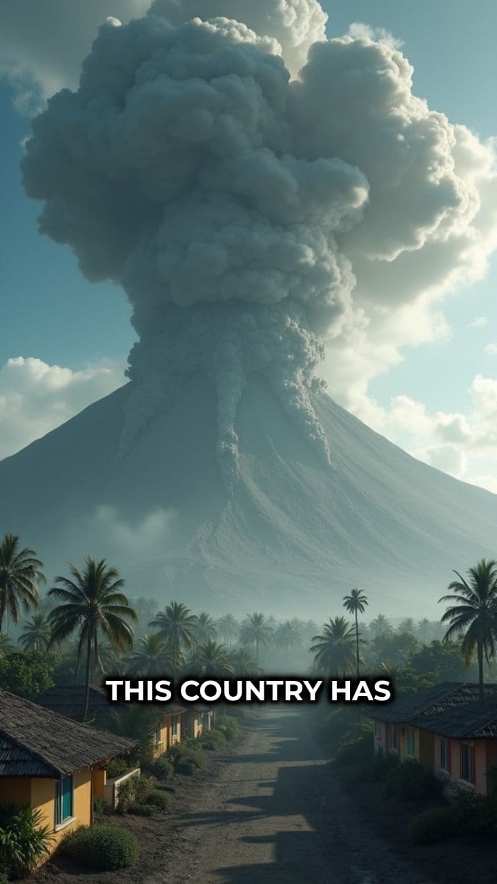 Saint Vincent’s Capital Under Volcanic Ash