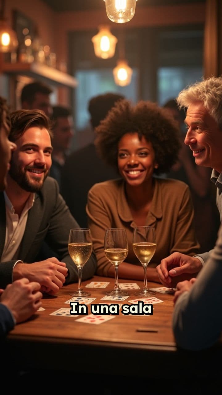 Partita a Carte al Bar