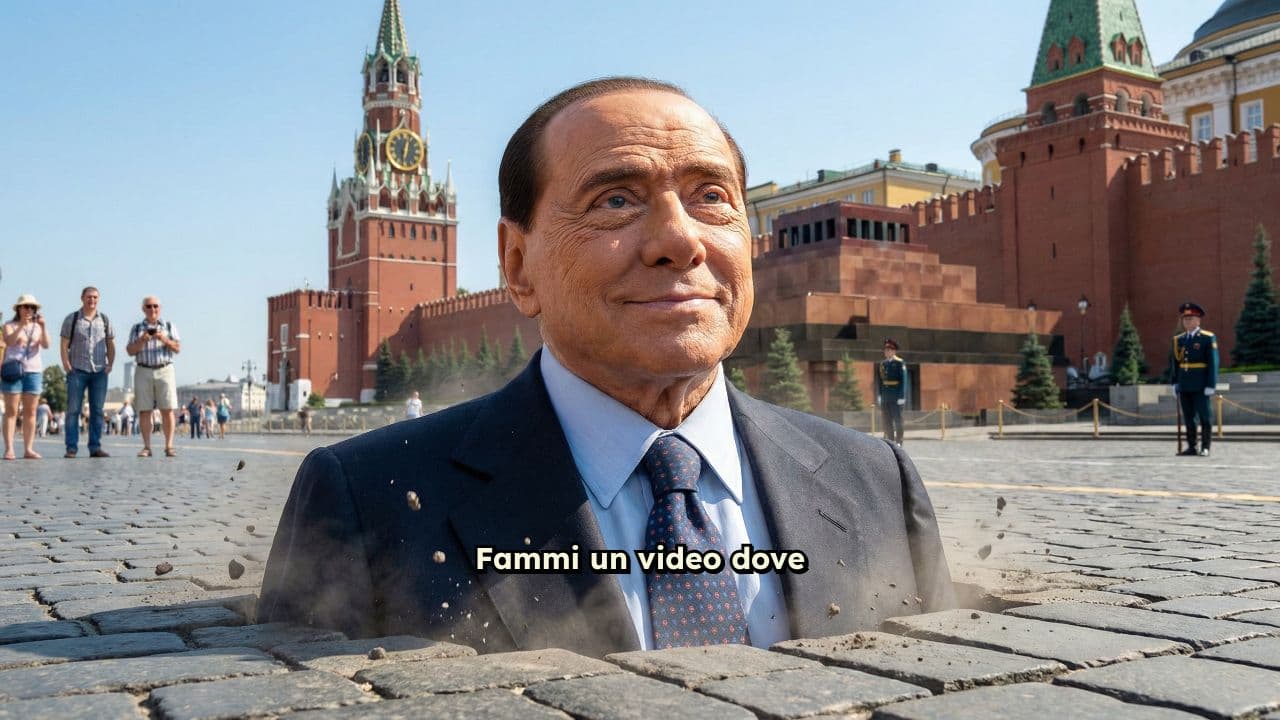 Berlusconi risorge al Cremlino