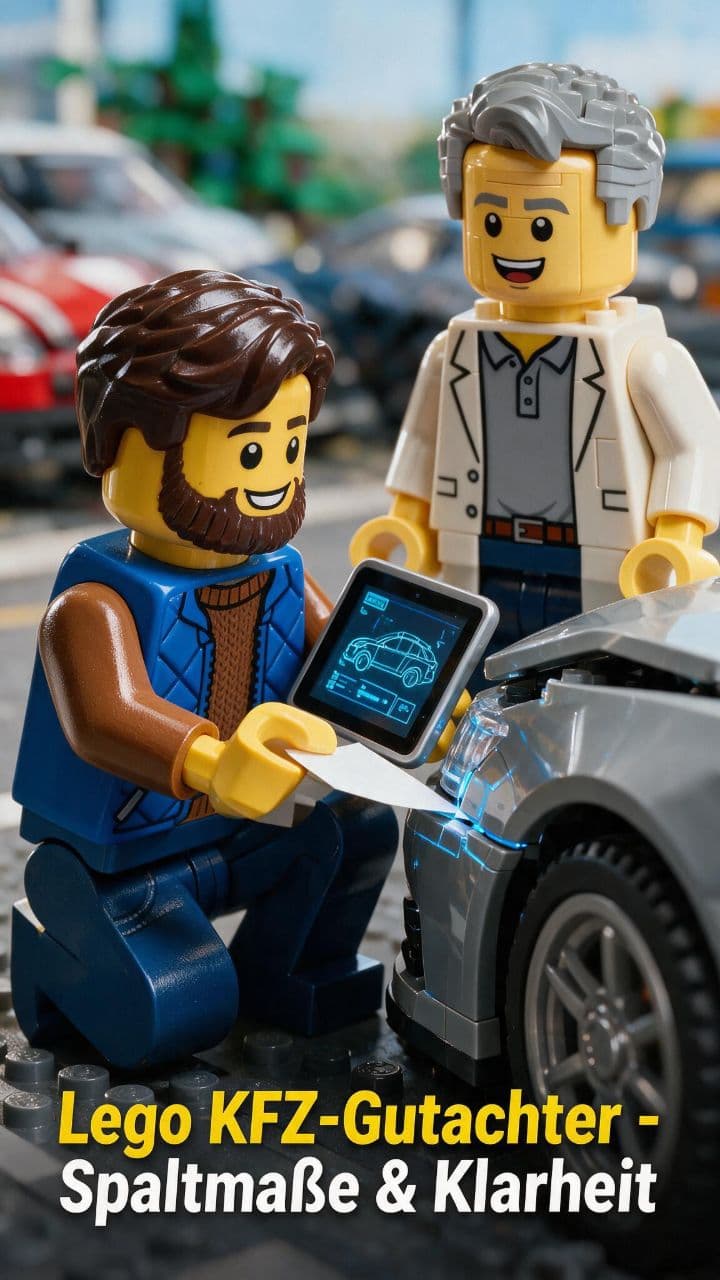 Lego KFZ-Gutachter - Spaltmaße & Klarheit