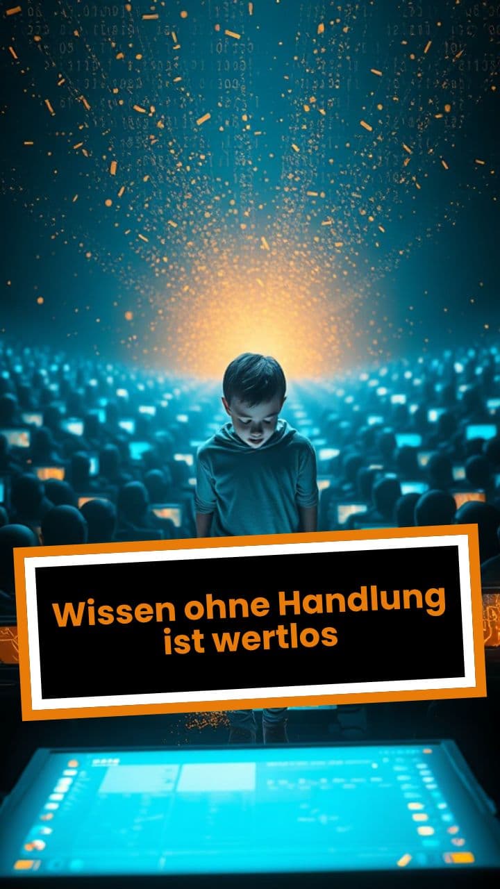 Wissen ohne Handlung ist wertlos