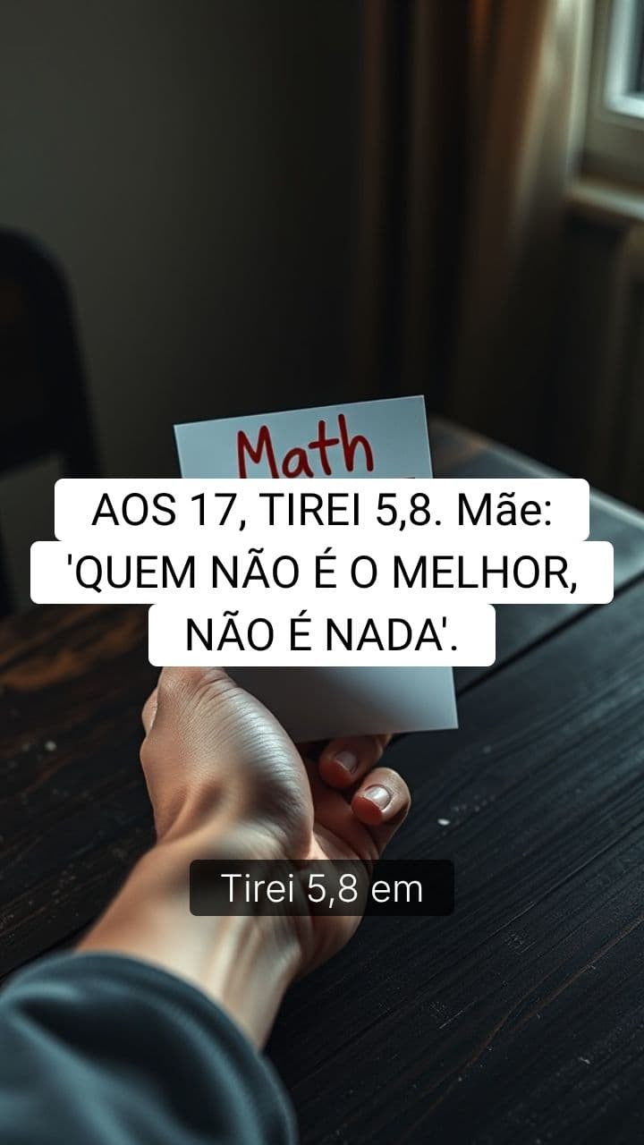 A Nota Baixa Que Me Fez Voar