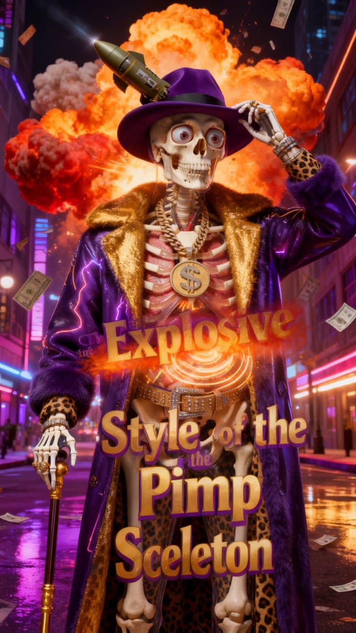 The Explosive Style of the Pimp Sceleton