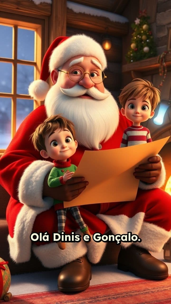 Recado de Natal para Dinis e Gonçalo
