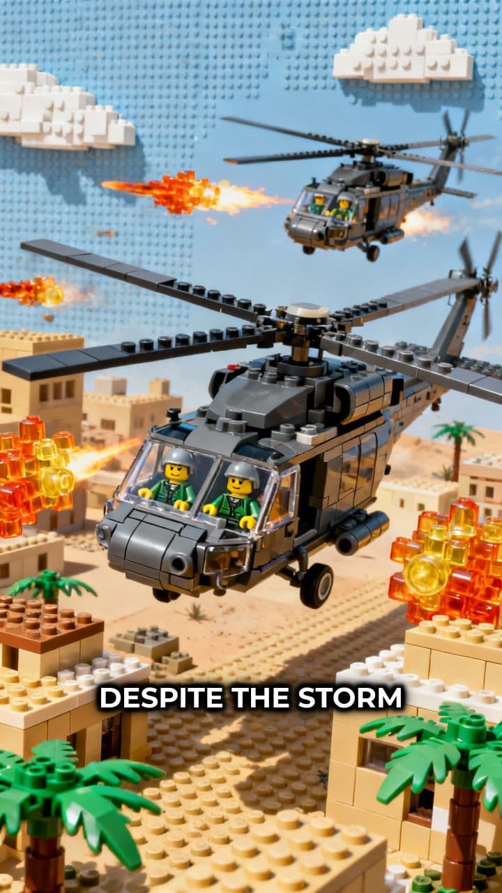 Fast-Rope Insertion Under Fire