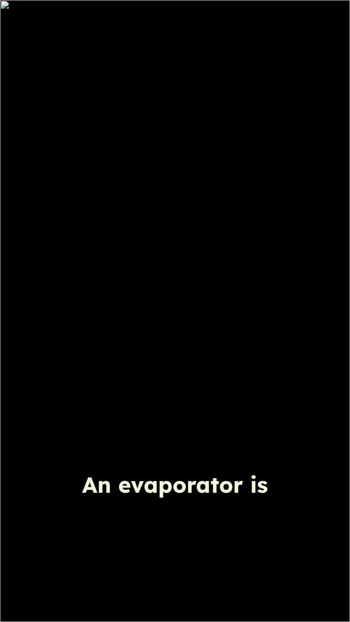 Understanding Evaporator Functionality