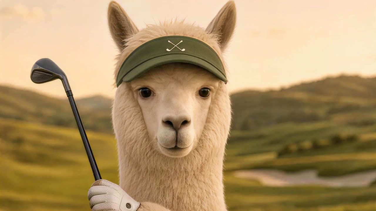 L'Alpaga Golfeur de Légende