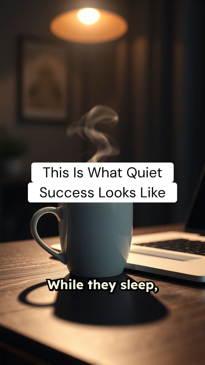 This Is What Quiet Success Looks Like