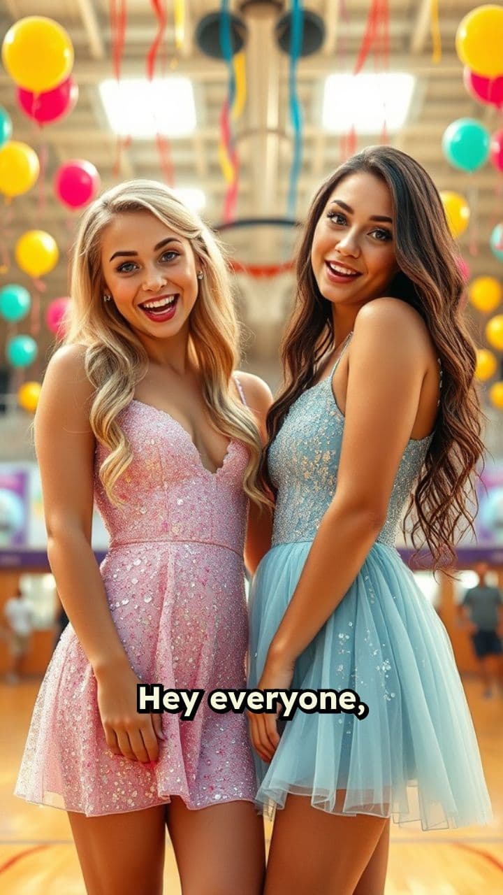 Homecoming Fun with Piper and Brooke