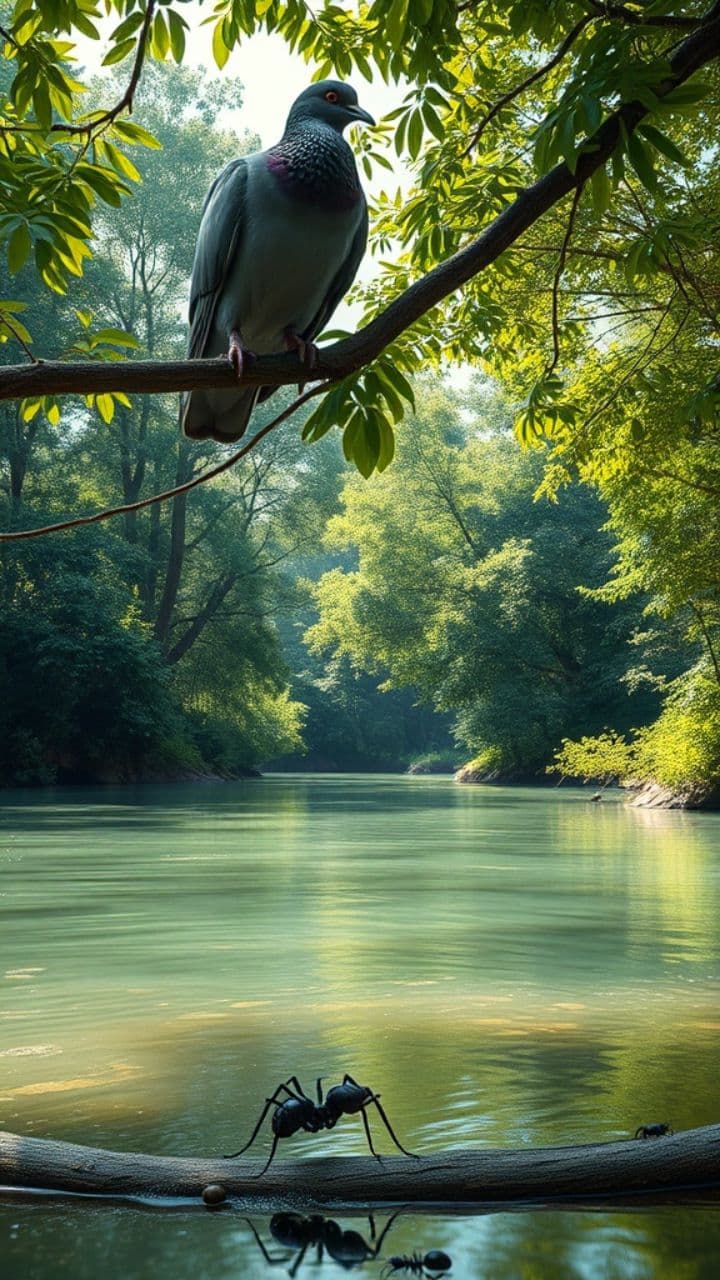 कबूतर और चींटी की दोस्ती