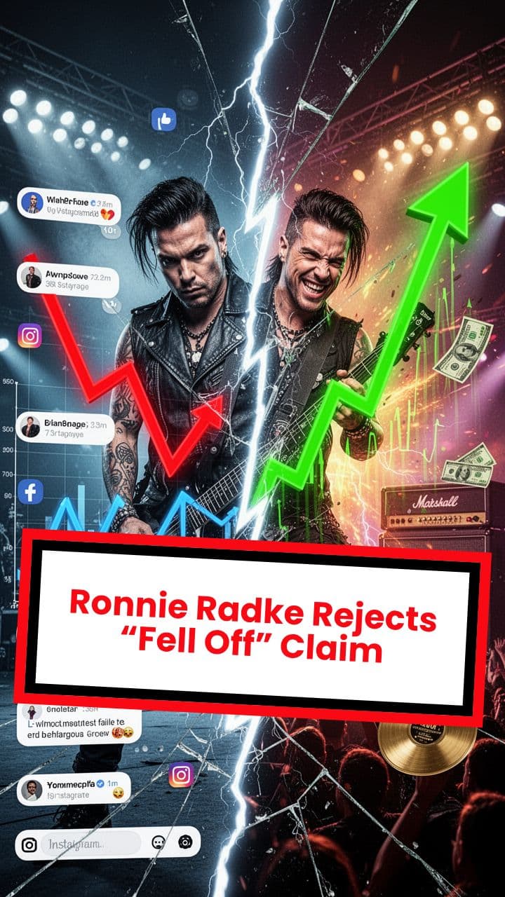 Ronnie Radke Fires Back at Post-Breakup Struggle Claims