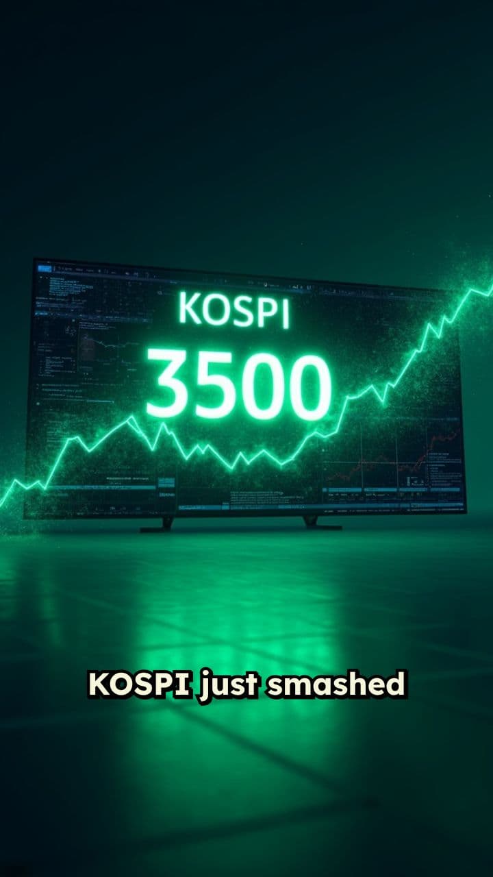 KOSPI Hits 3,500: Caution Ahead