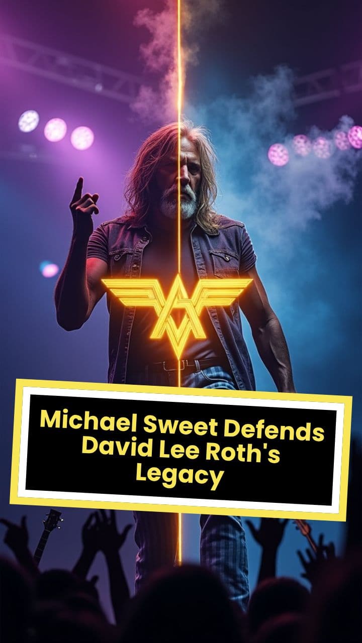 Michael Sweet Condemns Harsh Criticism of David Lee Roth, Says It’s Unfair