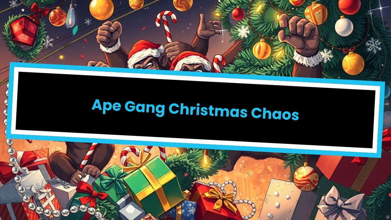 Ape Gang Christmas Chaos