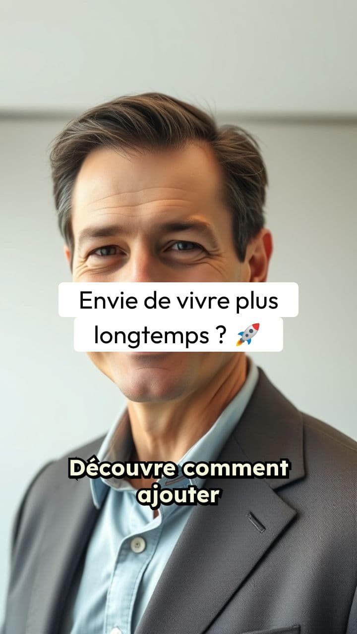 Boostez Votre Longévité
