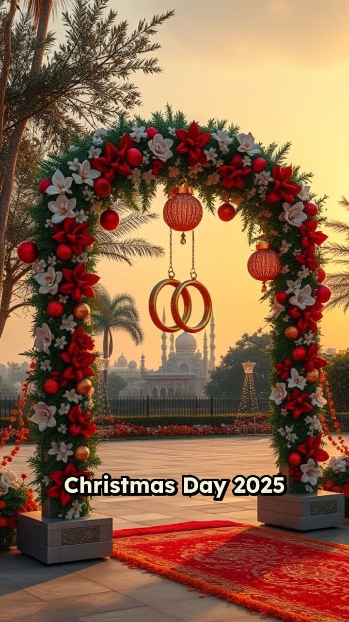 Afiya and Moinuddin's Christmas Wedding