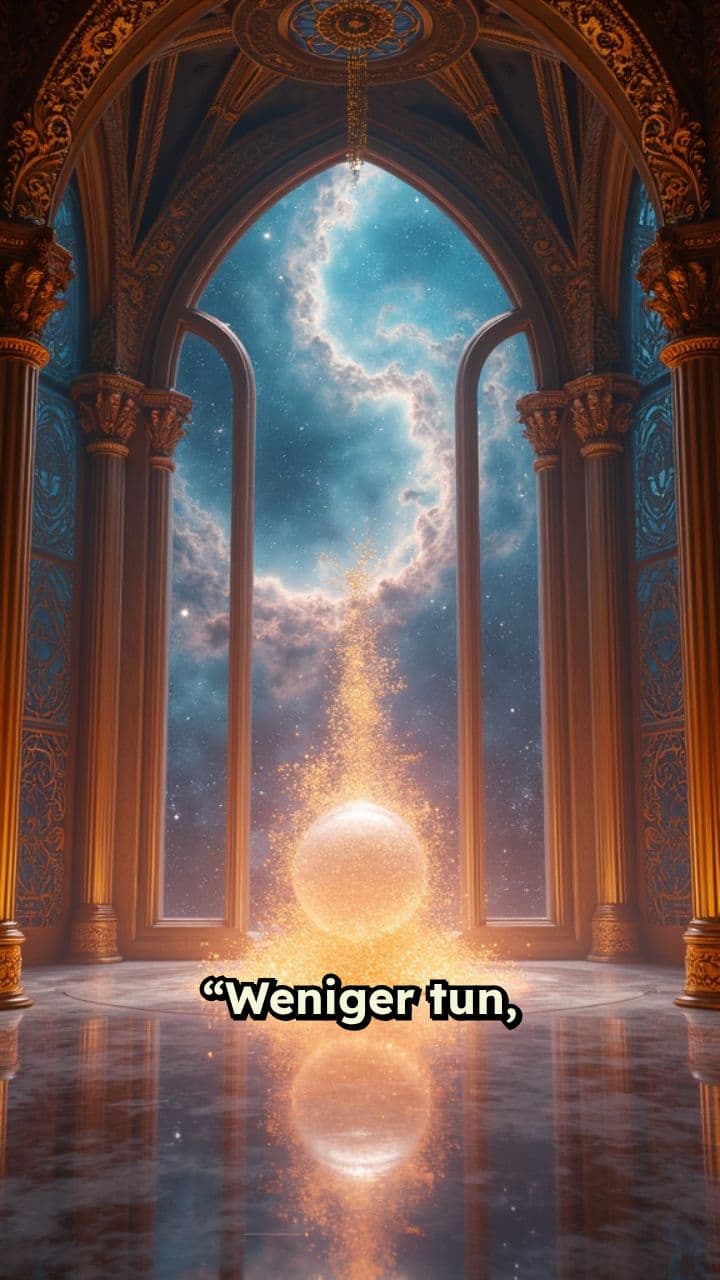 Weniger Tun, Mehr Fühlen