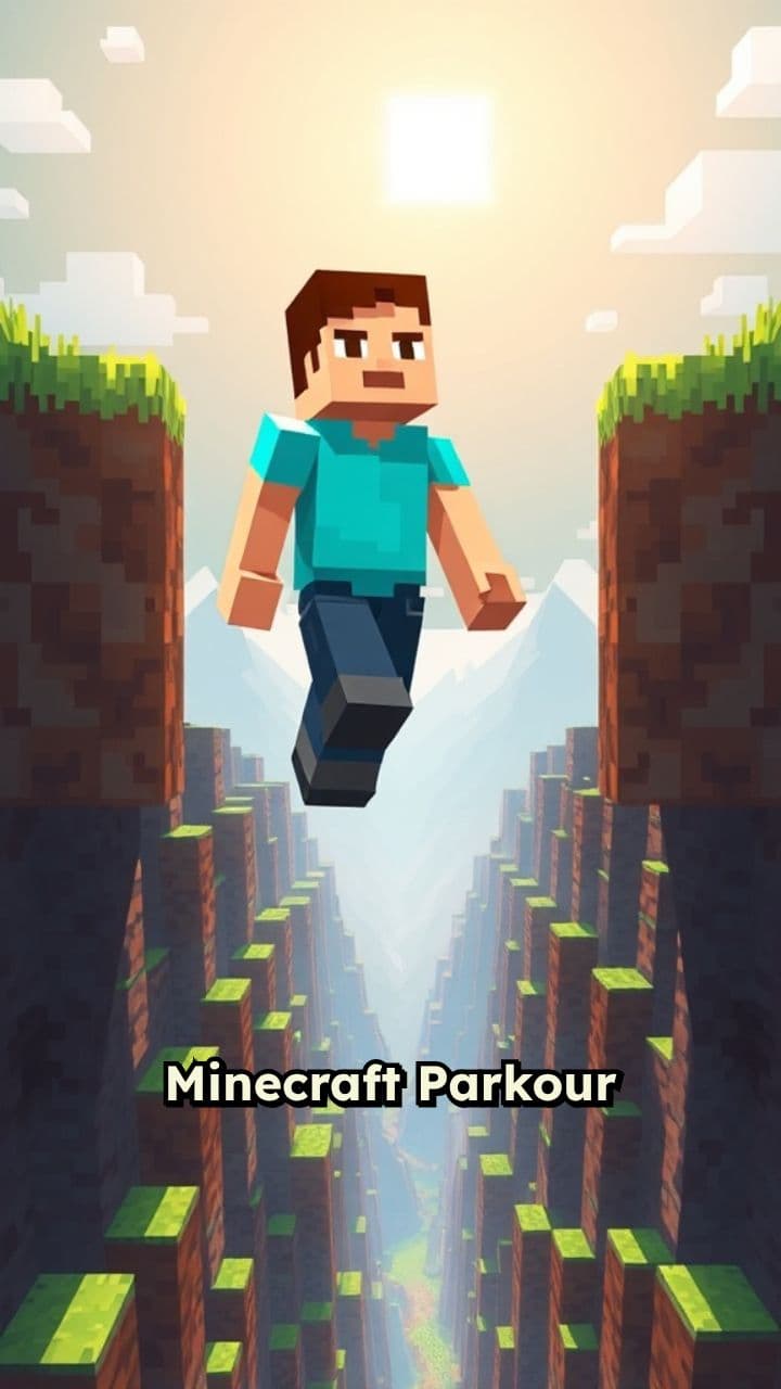 Minecraft Parkour Challenge
