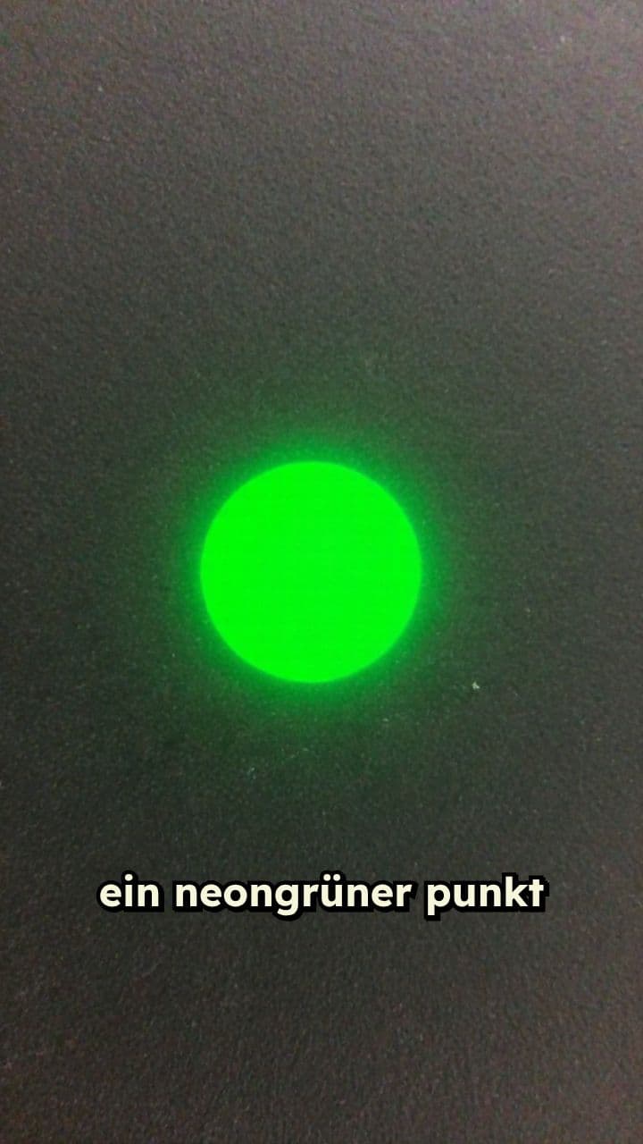 Punktlandung im Neonraum