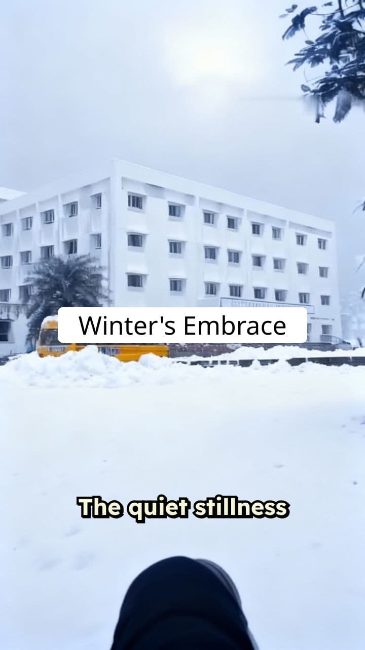 Winter's Embrace: Upside Down