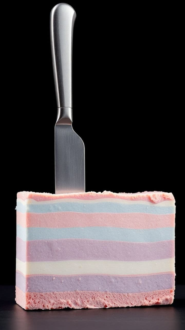 Soap Cutting Satisfaction in Slow Motion