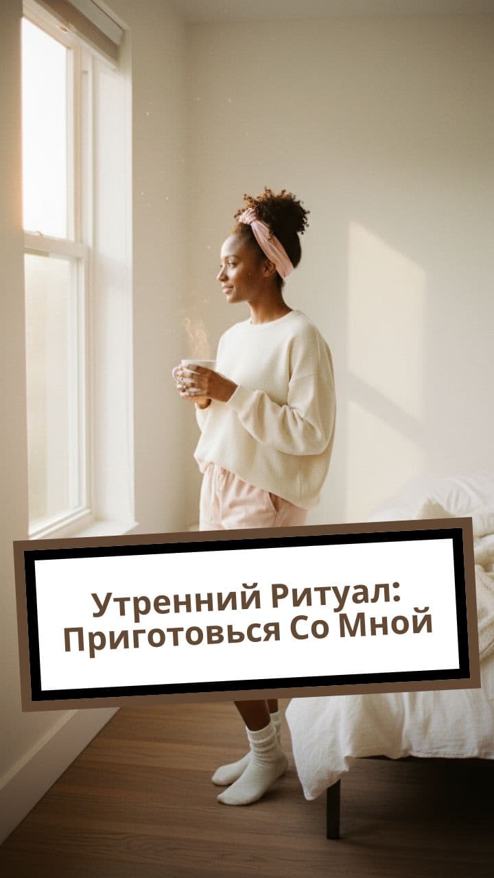 Утренний Ритуал: Приготовься Со Мной