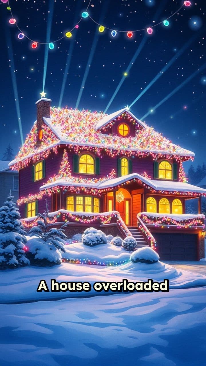 Fête de Noël en folie