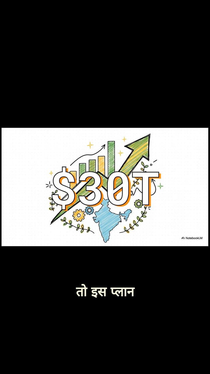 भारत का 30 ट्रिलियन डॉलर का सपना