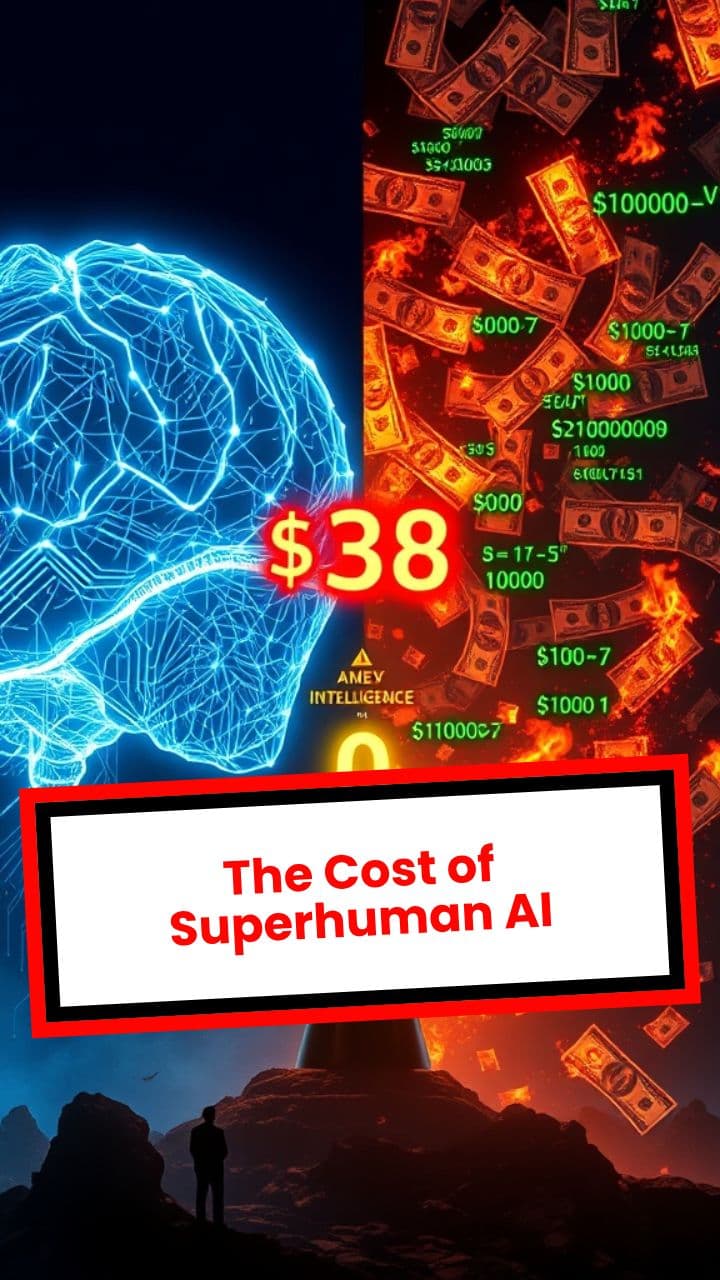 The Cost of Superhuman AI
