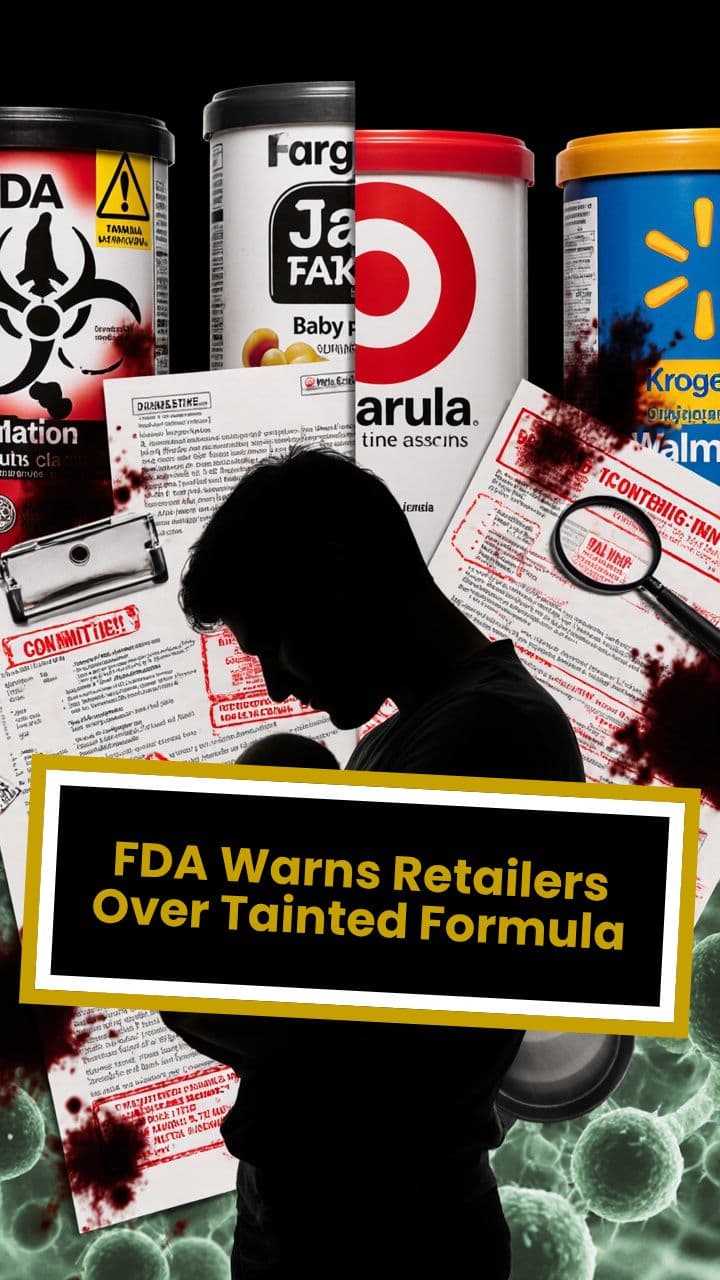 FDA Warns Retailers Over Tainted Formula
