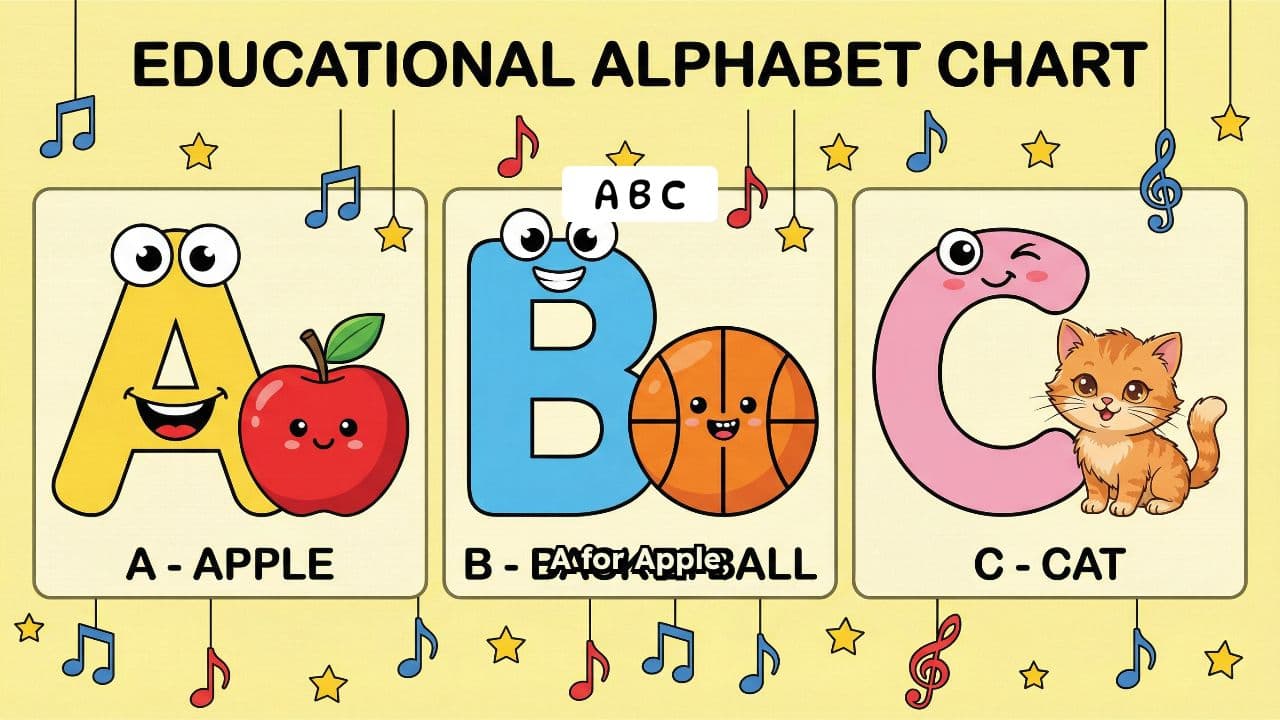 Fun ABC Phonics Song for Kids