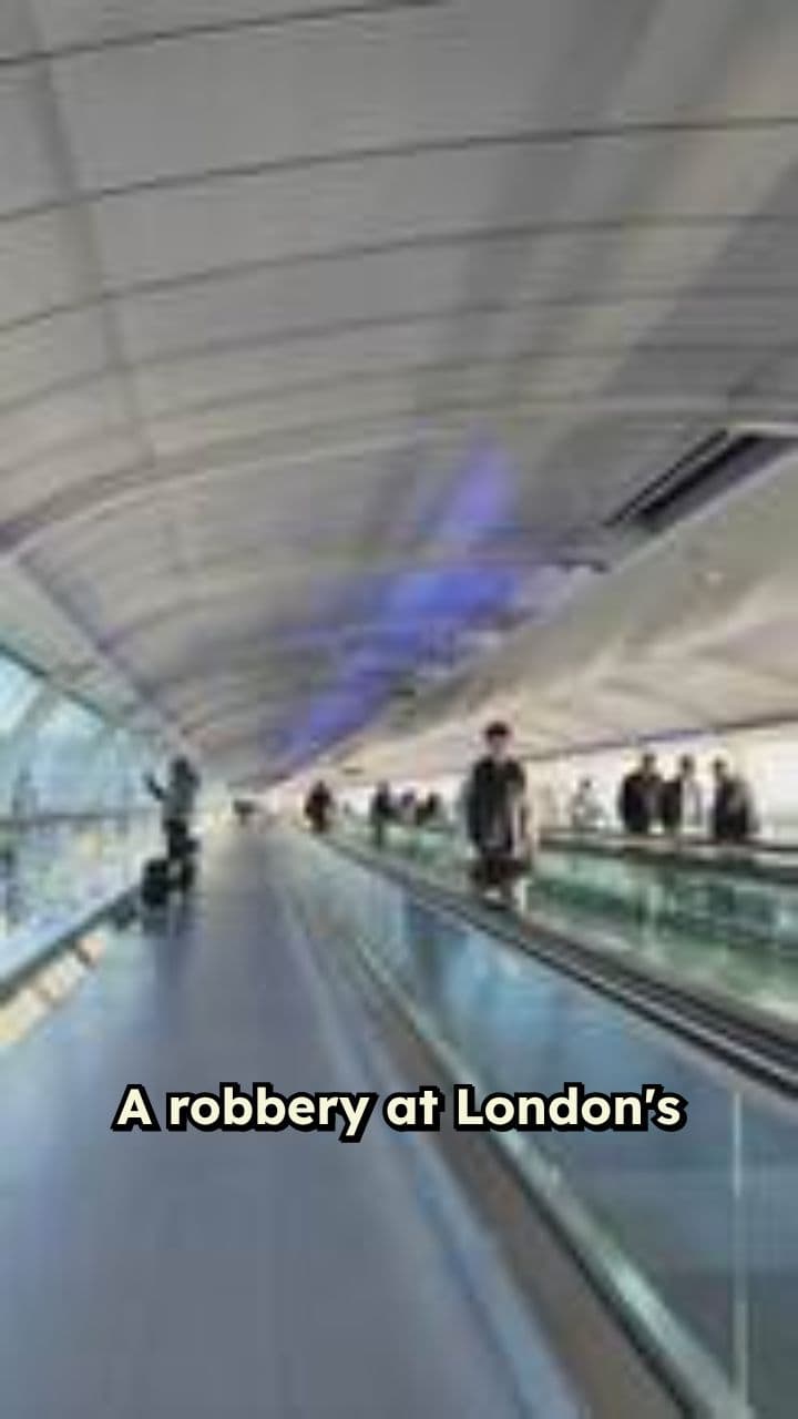 Heathrow Airport Robbery Chaos