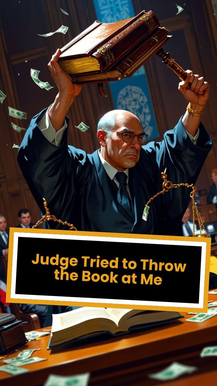 Judge Tried to Throw the Book at Me