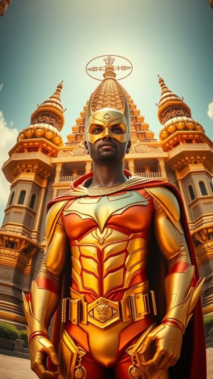 The Golden Thermocol Temple