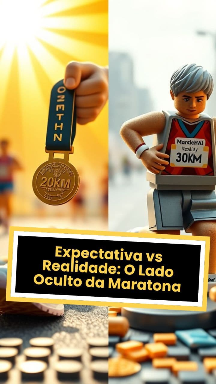 Expectativa vs Realidade: O Lado Oculto da Maratona