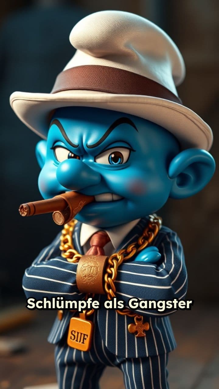 Schlumpf-Gangster: Kampf um die Straße