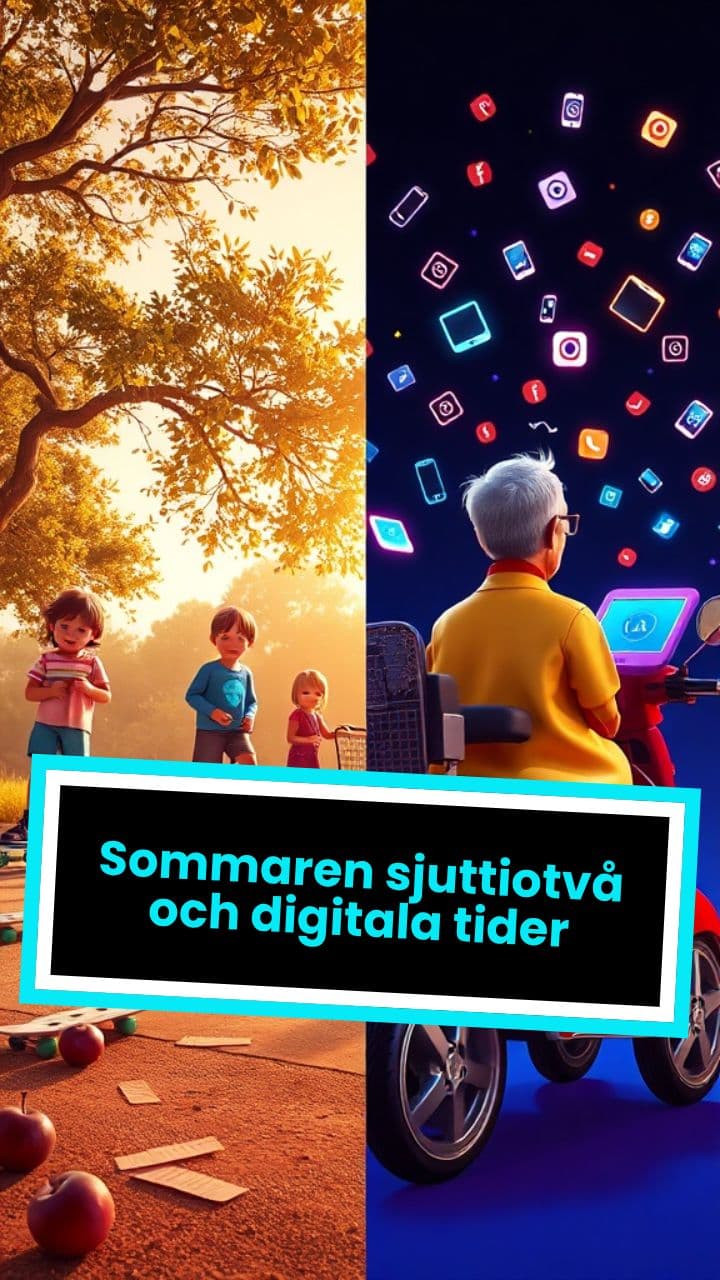 Sommaren sjuttiotvå och digitala tider
