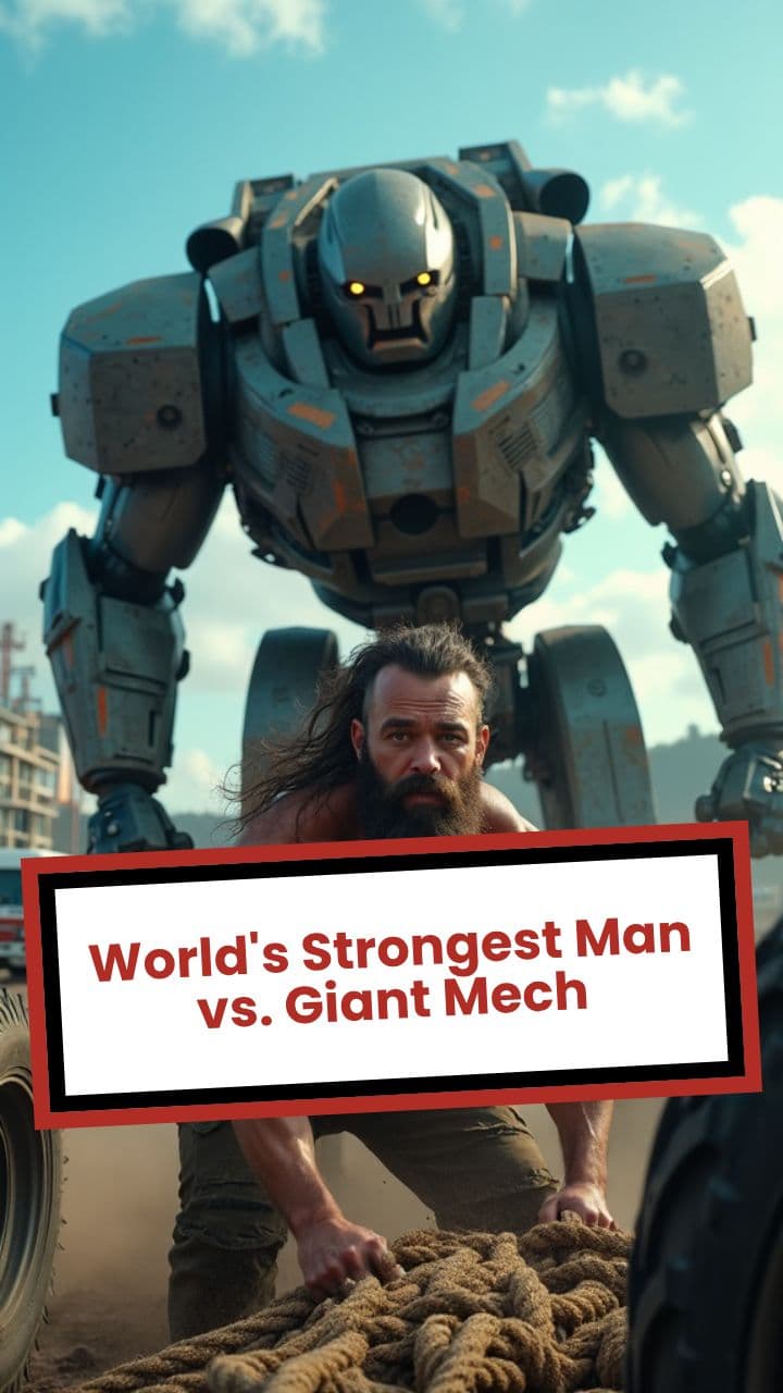 World's Strongest Man vs. Giant Mech