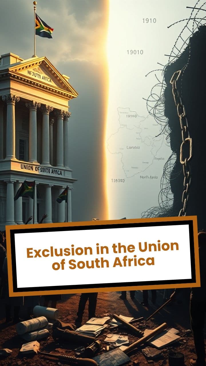 Exclusion in the Union of South Africa