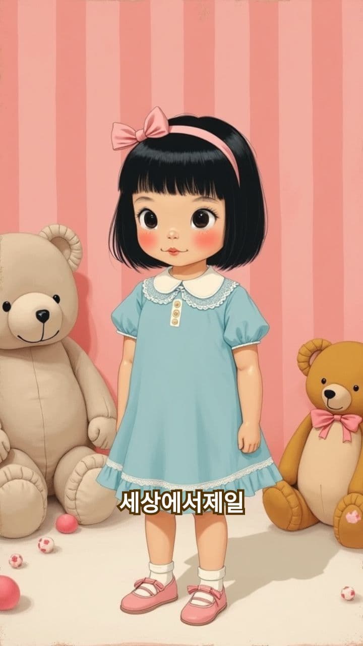 귀여운 멜로디의 섬뜩한 침묵