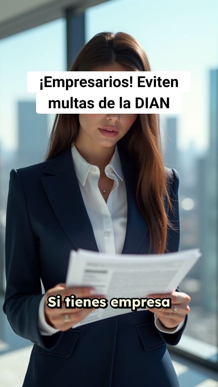 Eviten multas de la DIAN