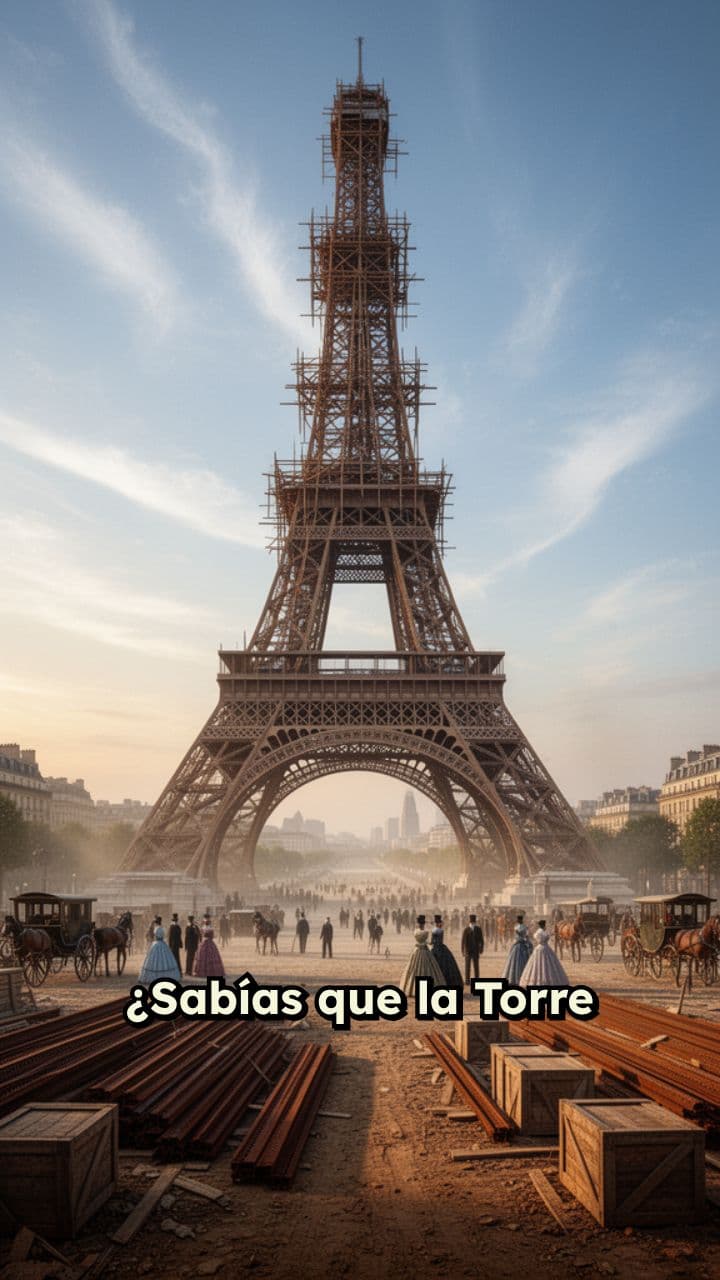 La increíble historia de la Torre Eiffel